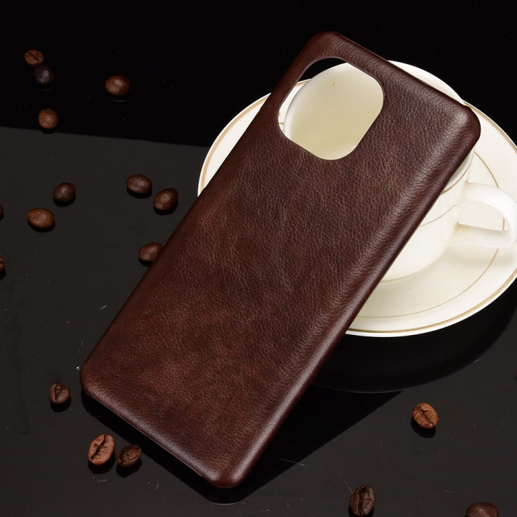 For Xiaomi Mi 11 Shockproof Litchi Texture PC + PU Case