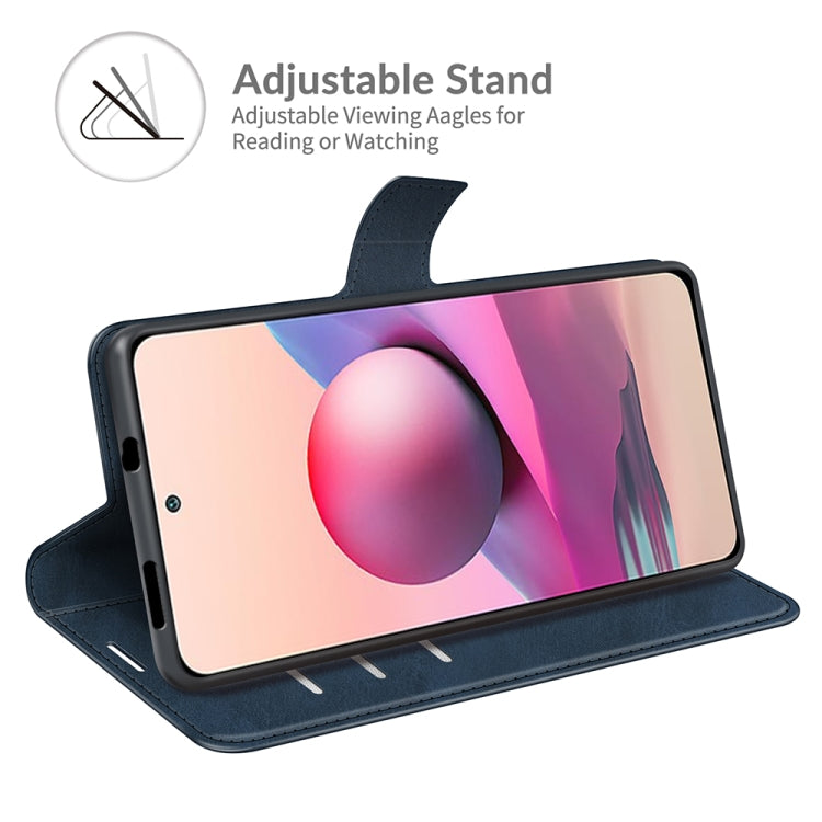 For Xiaomi Redmi Note 10 4G /Redmi Note 10S Retro Calf Pattern Buckle Horizontal Flip Leather Case with Holder & Card Slots & Wallet