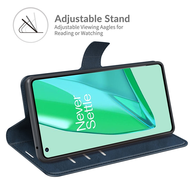 For OnePlus 9 Pro Retro Calf Pattern Buckle Horizontal Flip Leather Case with Holder & Card Slots & Wallet