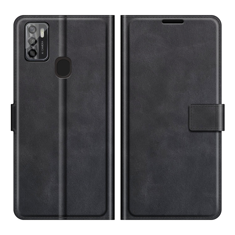 For ZTE Blade A7S 2020 Retro Calf Pattern Buckle Horizontal Flip Leather Case with Holder & Card Slots & Wallet