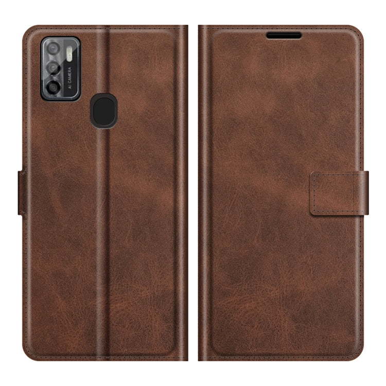 For ZTE Blade A7S 2020 Retro Calf Pattern Buckle Horizontal Flip Leather Case with Holder & Card Slots & Wallet