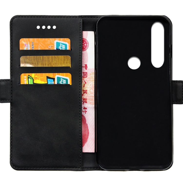 Calf Texture Horizontal Flip Leather Case for Huawei P Smart 2019, with Holder & Card Slots & Wallet