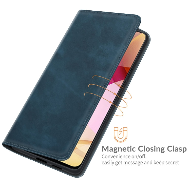 For Motorola Moto G Stylus 2021 Retro-skin Business Magnetic Suction Leather Case with Holder & Card Slots & Wallet