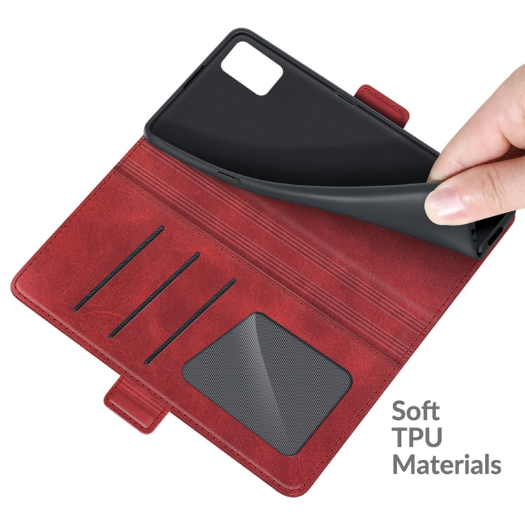For Motorola Moto G Stylus 2021 Dual-side Magnetic Buckle Horizontal Flip Leather Case with Holder & Card Slots & Wallet