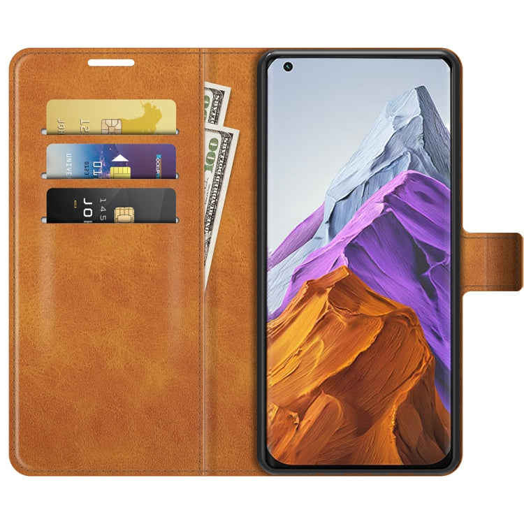 For Xiaomi Mi 11 Pro 4G / 5G Retro Calf Pattern Buckle Horizontal Flip Leather Case with Holder & Card Slots & Wallet