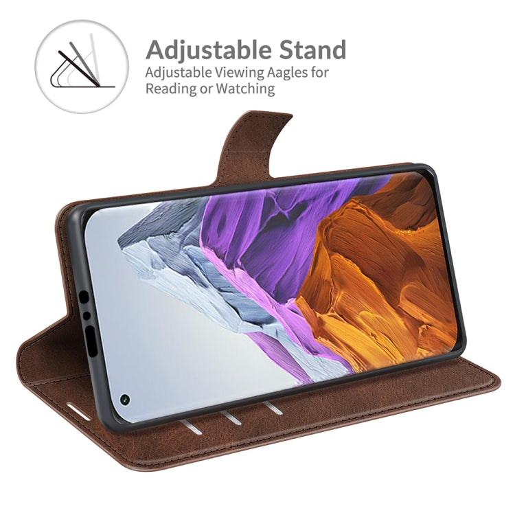 For Xiaomi Mi 11 Pro 4G / 5G Retro Calf Pattern Buckle Horizontal Flip Leather Case with Holder & Card Slots & Wallet