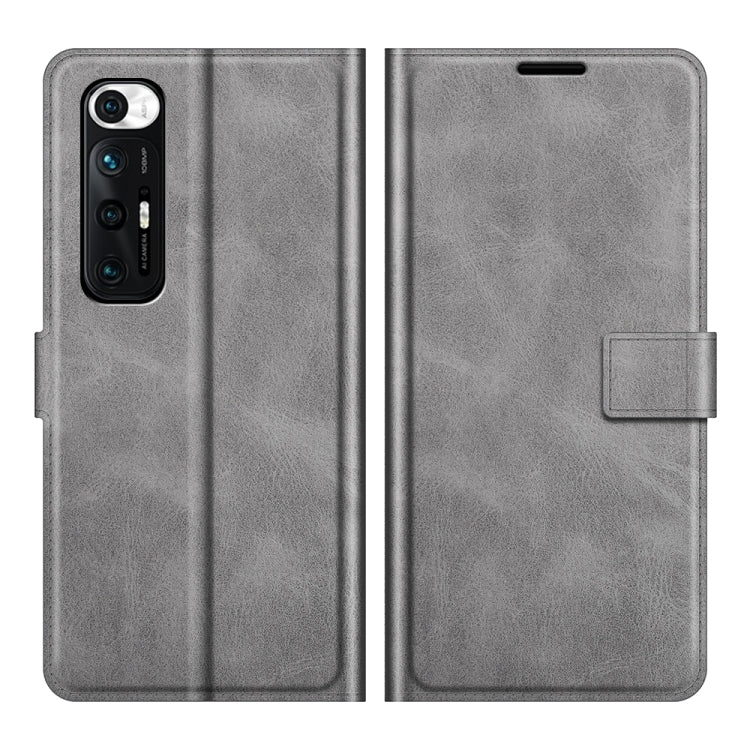 For Xiaomi Mi 10S Retro Calf Pattern Buckle Horizontal Flip Leather Case with Holder & Card Slots & Wallet