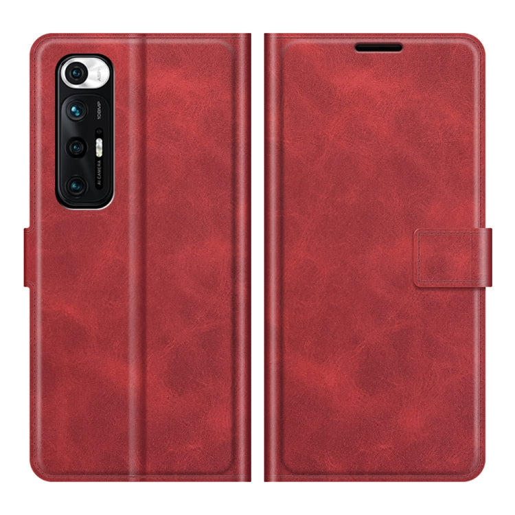 For Xiaomi Mi 10S Retro Calf Pattern Buckle Horizontal Flip Leather Case with Holder & Card Slots & Wallet