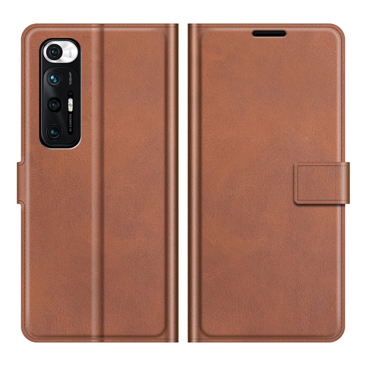 For Xiaomi Mi 10S Retro Calf Pattern Buckle Horizontal Flip Leather Case with Holder & Card Slots & Wallet