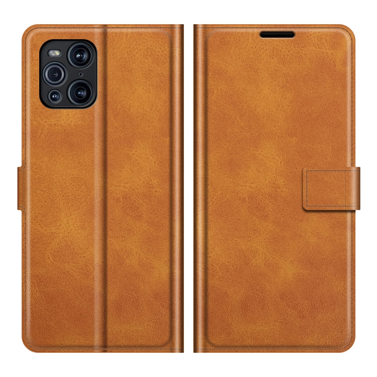 For OPPO Find X3 Pro / Find X3 Retro Calf Pattern Buckle Horizontal Flip Leather Case with Holder & Card Slots & Wallet