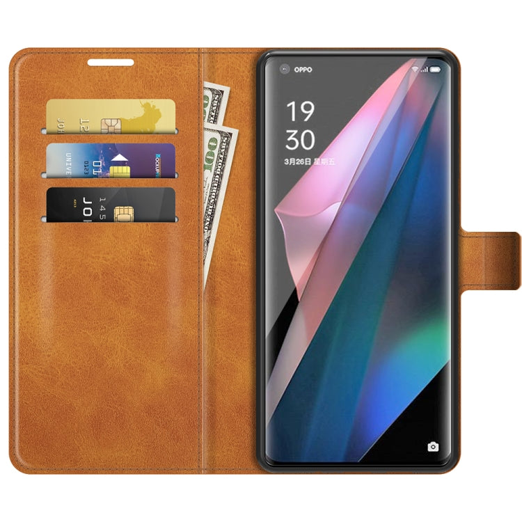 For OPPO Find X3 Pro / Find X3 Retro Calf Pattern Buckle Horizontal Flip Leather Case with Holder & Card Slots & Wallet