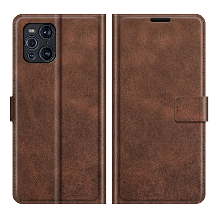 For OPPO Find X3 Pro / Find X3 Retro Calf Pattern Buckle Horizontal Flip Leather Case with Holder & Card Slots & Wallet