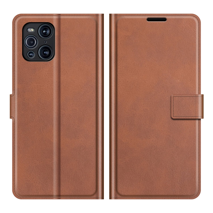 For OPPO Find X3 Pro / Find X3 Retro Calf Pattern Buckle Horizontal Flip Leather Case with Holder & Card Slots & Wallet