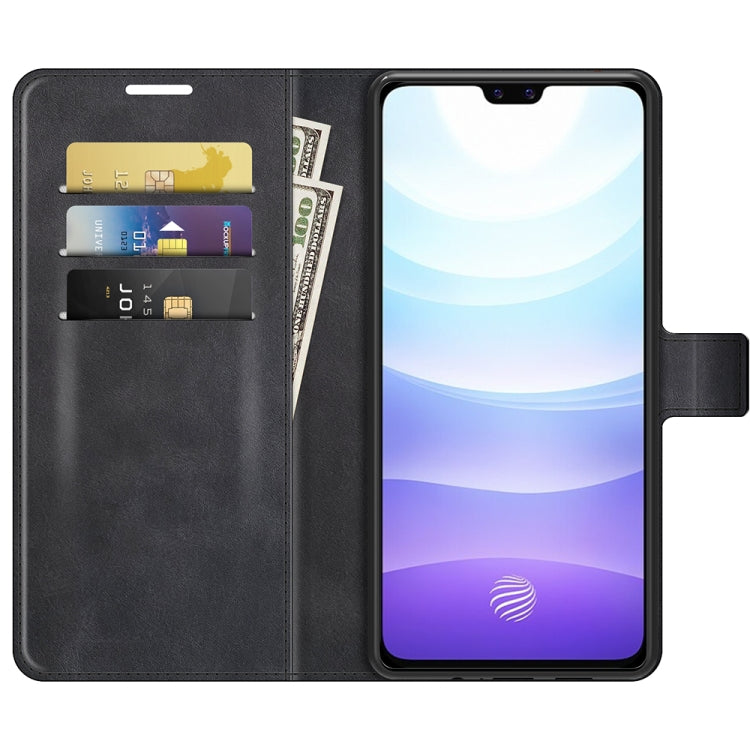 For vivo S9 Retro Calf Pattern Buckle Horizontal Flip Leather Case with Holder & Card Slots & Wallet