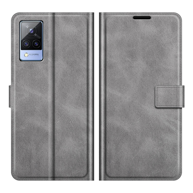 For vivo S9 Retro Calf Pattern Buckle Horizontal Flip Leather Case with Holder & Card Slots & Wallet