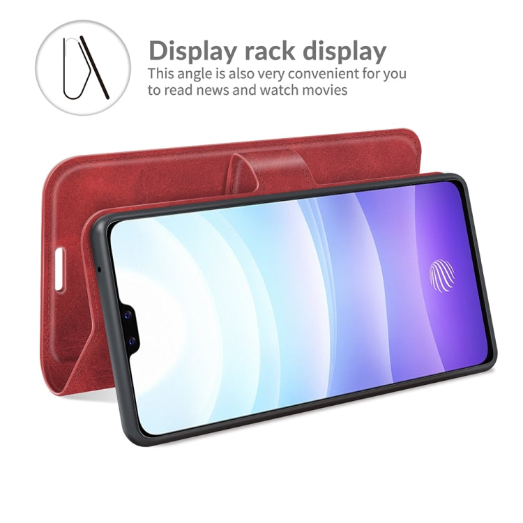 For vivo S9 Retro Calf Pattern Buckle Horizontal Flip Leather Case with Holder & Card Slots & Wallet