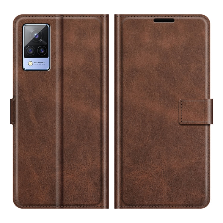 For vivo S9 Retro Calf Pattern Buckle Horizontal Flip Leather Case with Holder & Card Slots & Wallet