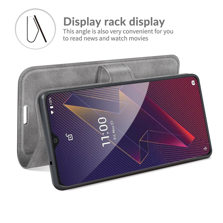 For Wiko Power U20 Retro Calf Pattern Buckle Horizontal Flip Leather Case with Holder & Card Slots & Wallet