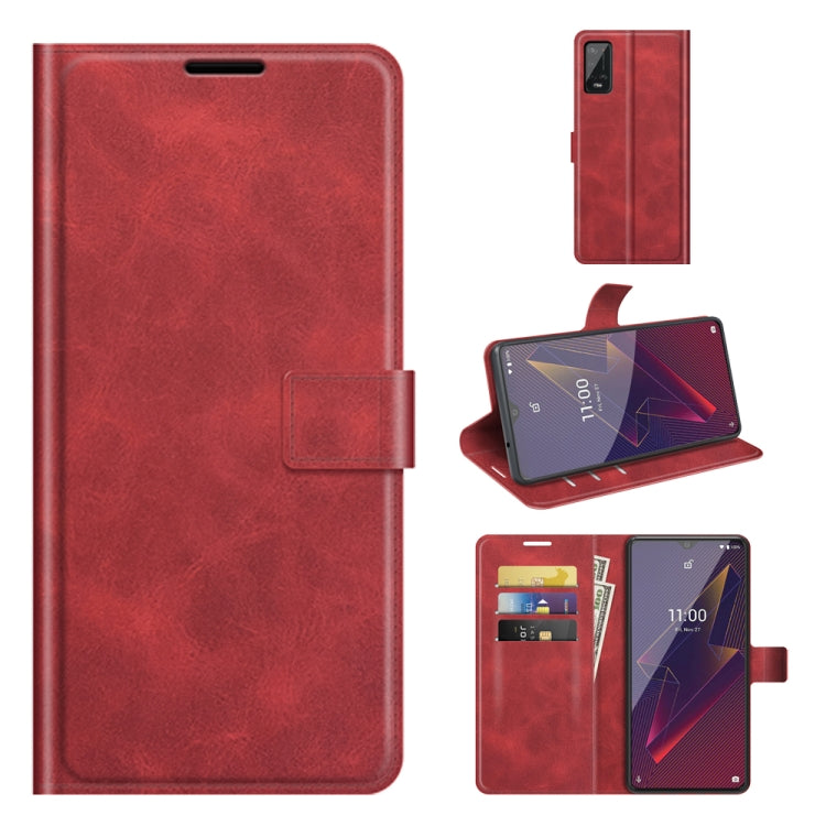 For Wiko Power U20 Retro Calf Pattern Buckle Horizontal Flip Leather Case with Holder & Card Slots & Wallet