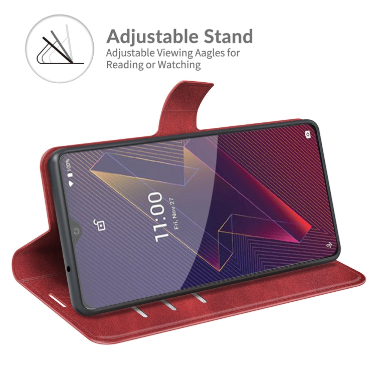 For Wiko Power U20 Retro Calf Pattern Buckle Horizontal Flip Leather Case with Holder & Card Slots & Wallet