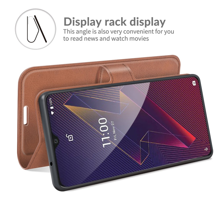 For Wiko Power U20 Retro Calf Pattern Buckle Horizontal Flip Leather Case with Holder & Card Slots & Wallet