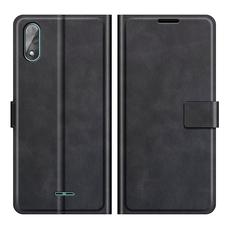 For Wiko Y51 / Sunny 5 lite Retro Calf Pattern Buckle Horizontal Flip Leather Case with Holder & Card Slots & Wallet