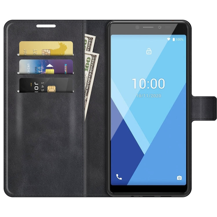 For Wiko Y51 / Sunny 5 lite Retro Calf Pattern Buckle Horizontal Flip Leather Case with Holder & Card Slots & Wallet