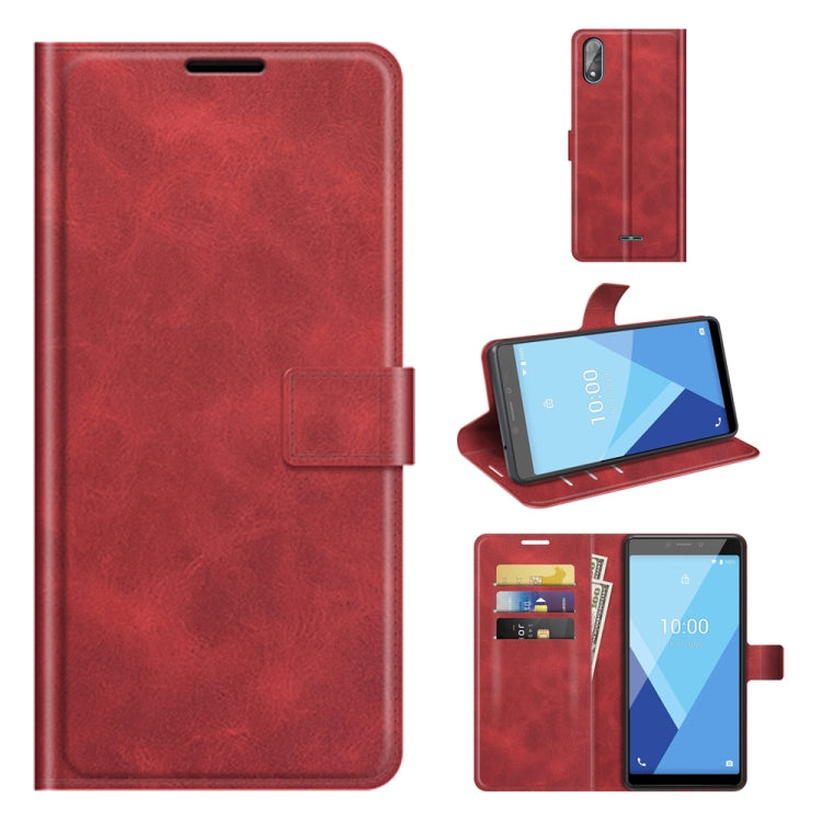 For Wiko Y51 / Sunny 5 lite Retro Calf Pattern Buckle Horizontal Flip Leather Case with Holder & Card Slots & Wallet