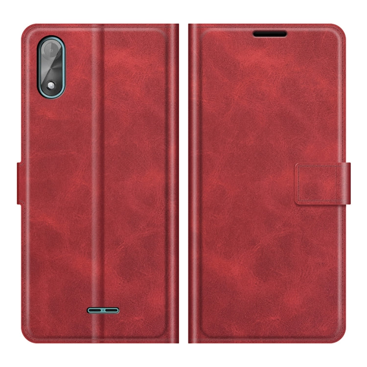 For Wiko Y51 / Sunny 5 lite Retro Calf Pattern Buckle Horizontal Flip Leather Case with Holder & Card Slots & Wallet