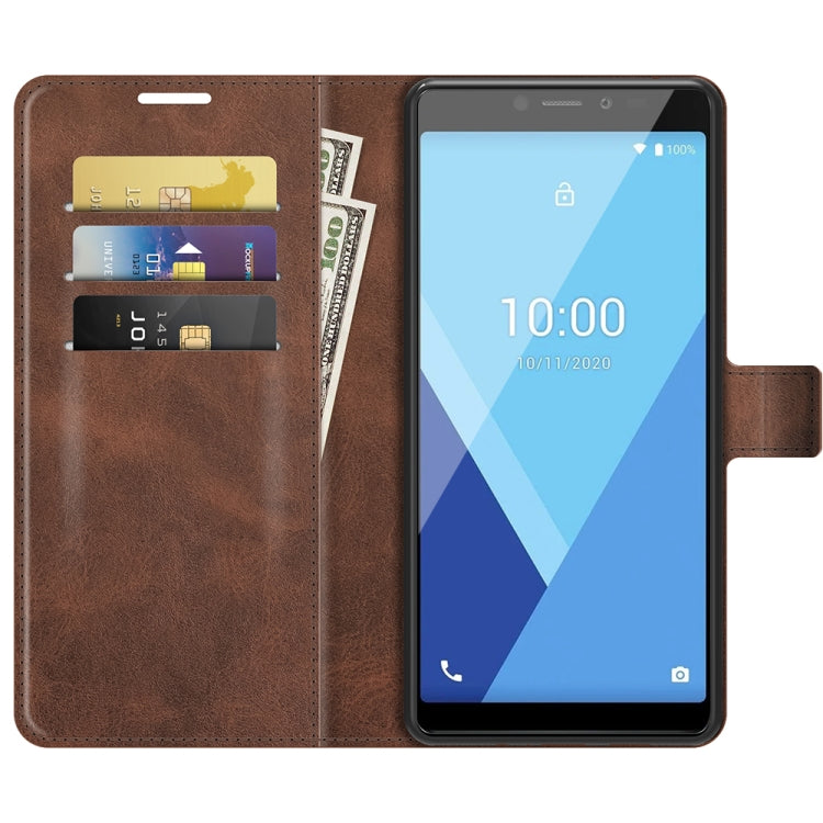 For Wiko Y51 / Sunny 5 lite Retro Calf Pattern Buckle Horizontal Flip Leather Case with Holder & Card Slots & Wallet