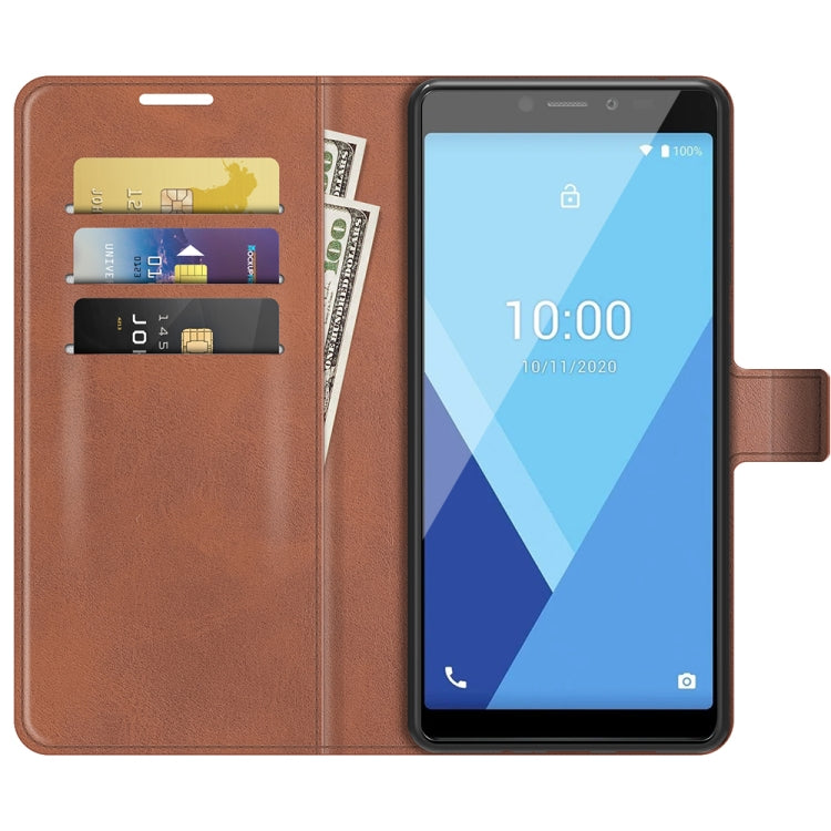 For Wiko Y51 / Sunny 5 lite Retro Calf Pattern Buckle Horizontal Flip Leather Case with Holder & Card Slots & Wallet