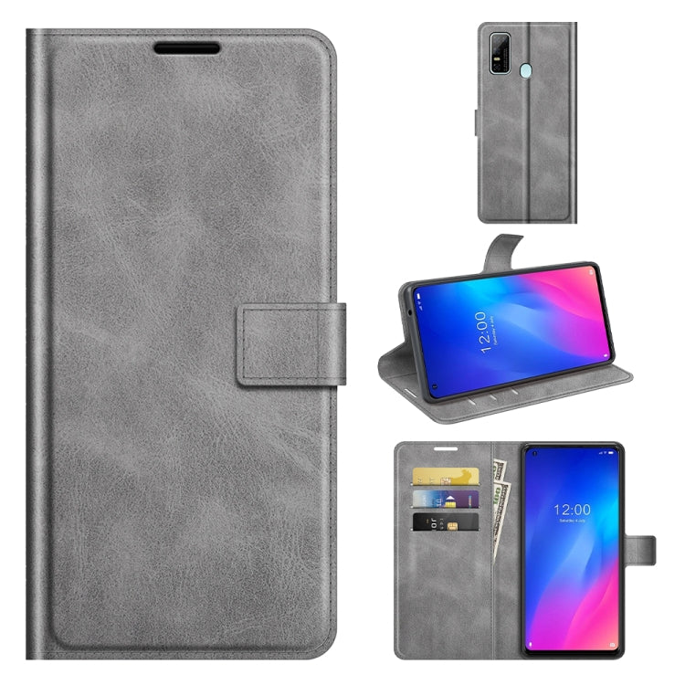 For DOOGEE N30 Retro Calf Pattern Buckle Horizontal Flip Leather Case with Holder & Card Slots & Wallet