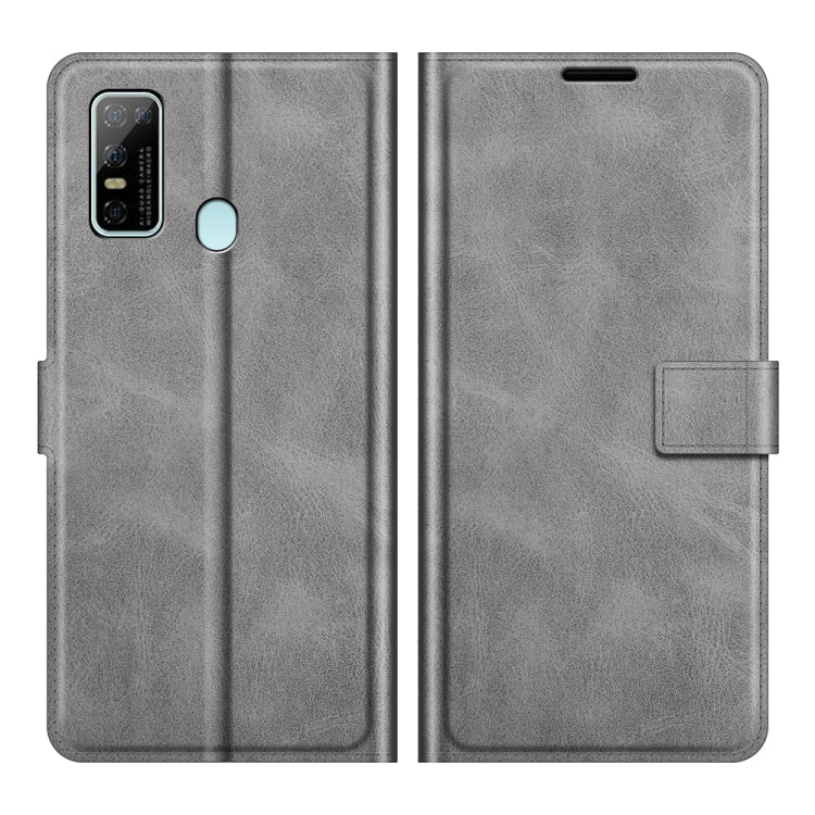 For DOOGEE N30 Retro Calf Pattern Buckle Horizontal Flip Leather Case with Holder & Card Slots & Wallet