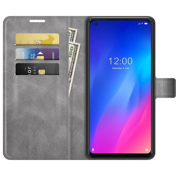 For DOOGEE N30 Retro Calf Pattern Buckle Horizontal Flip Leather Case with Holder & Card Slots & Wallet