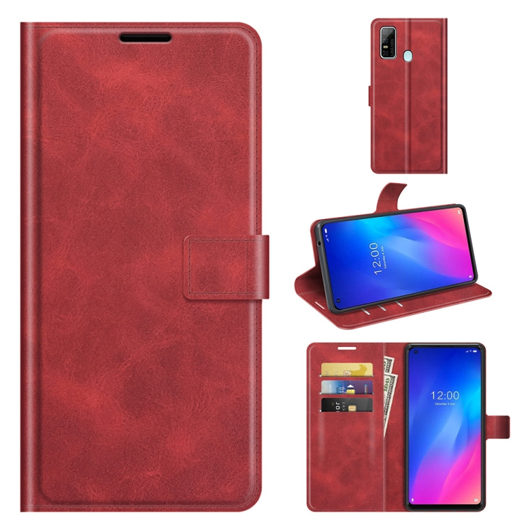 For DOOGEE N30 Retro Calf Pattern Buckle Horizontal Flip Leather Case with Holder & Card Slots & Wallet