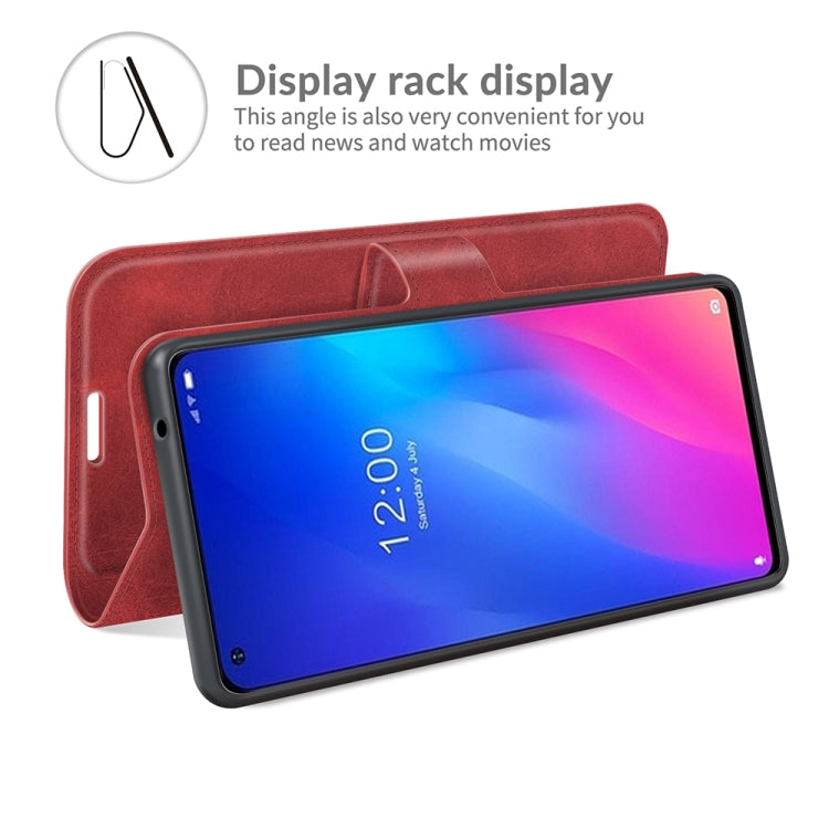 For DOOGEE N30 Retro Calf Pattern Buckle Horizontal Flip Leather Case with Holder & Card Slots & Wallet