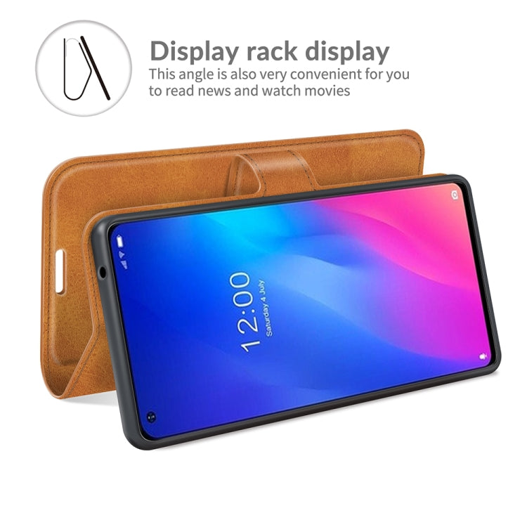 For DOOGEE N30 Retro Calf Pattern Buckle Horizontal Flip Leather Case with Holder & Card Slots & Wallet