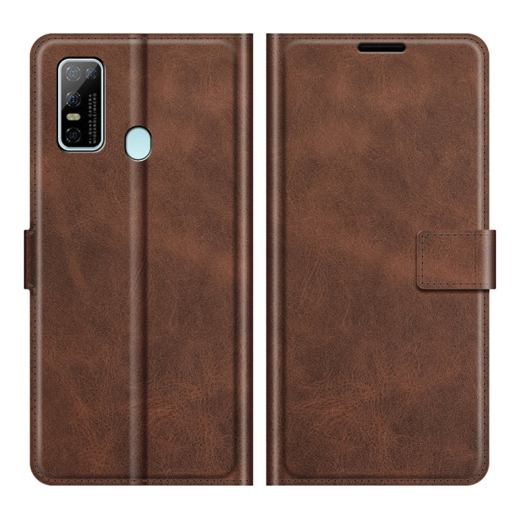 For DOOGEE N30 Retro Calf Pattern Buckle Horizontal Flip Leather Case with Holder & Card Slots & Wallet