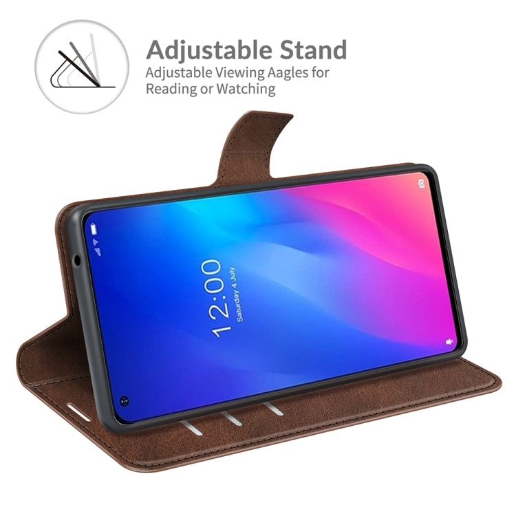 For DOOGEE N30 Retro Calf Pattern Buckle Horizontal Flip Leather Case with Holder & Card Slots & Wallet