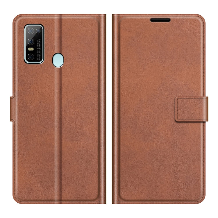 For DOOGEE N30 Retro Calf Pattern Buckle Horizontal Flip Leather Case with Holder & Card Slots & Wallet