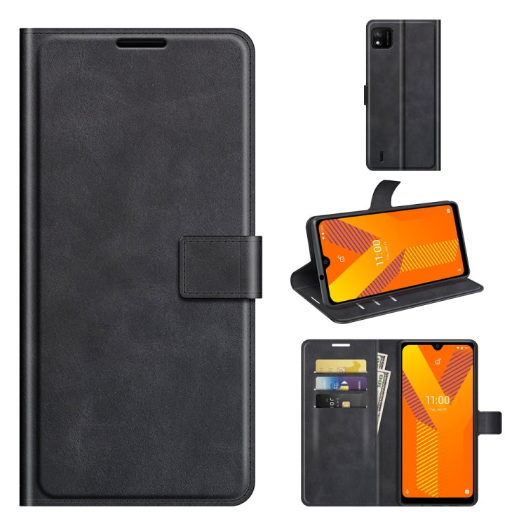 For Wiko Y62 Retro Calf Pattern Buckle Horizontal Flip Leather Case with Holder & Card Slots & Wallet
