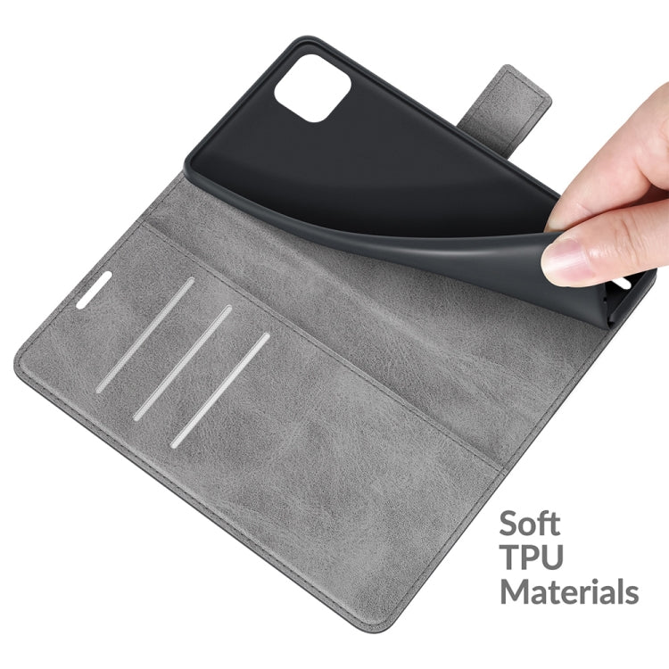 For Wiko Y62 Retro Calf Pattern Buckle Horizontal Flip Leather Case with Holder & Card Slots & Wallet