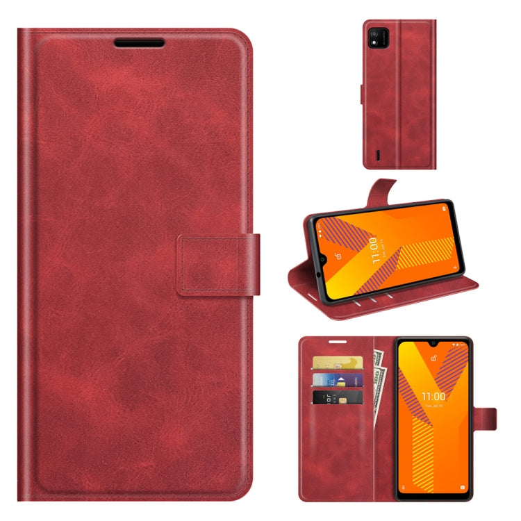 For Wiko Y62 Retro Calf Pattern Buckle Horizontal Flip Leather Case with Holder & Card Slots & Wallet