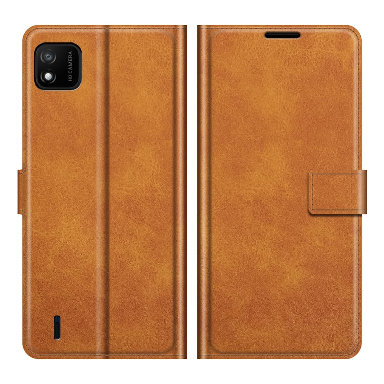 For Wiko Y62 Retro Calf Pattern Buckle Horizontal Flip Leather Case with Holder & Card Slots & Wallet