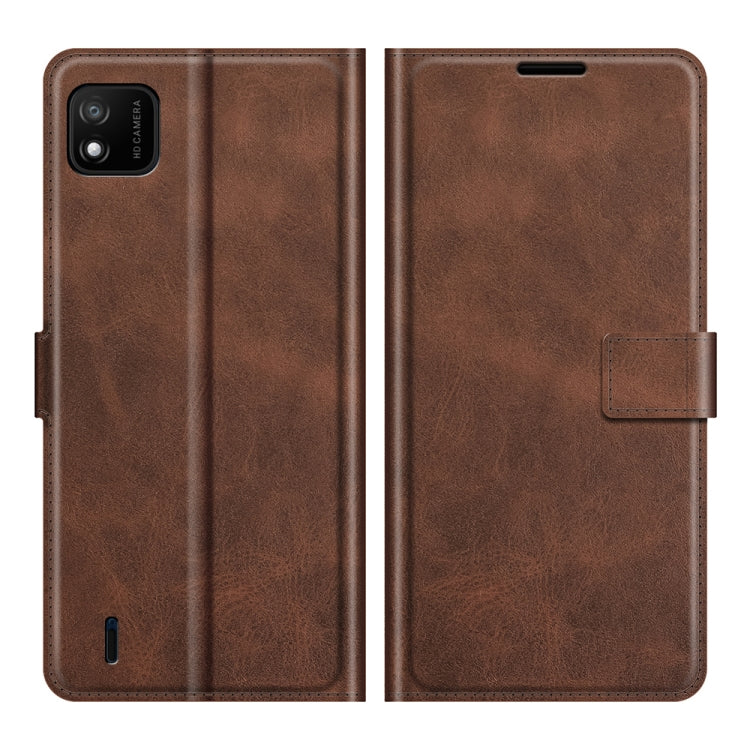 For Wiko Y62 Retro Calf Pattern Buckle Horizontal Flip Leather Case with Holder & Card Slots & Wallet