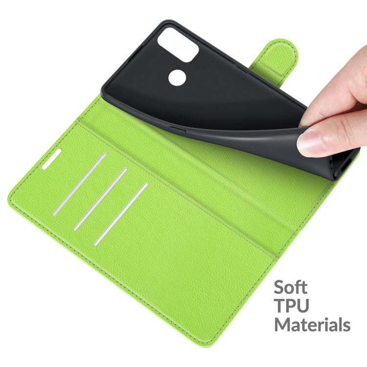 For Alcatel 1L 2021 Litchi Texture Horizontal Flip Protective Case with Holder & Card Slots & Wallet