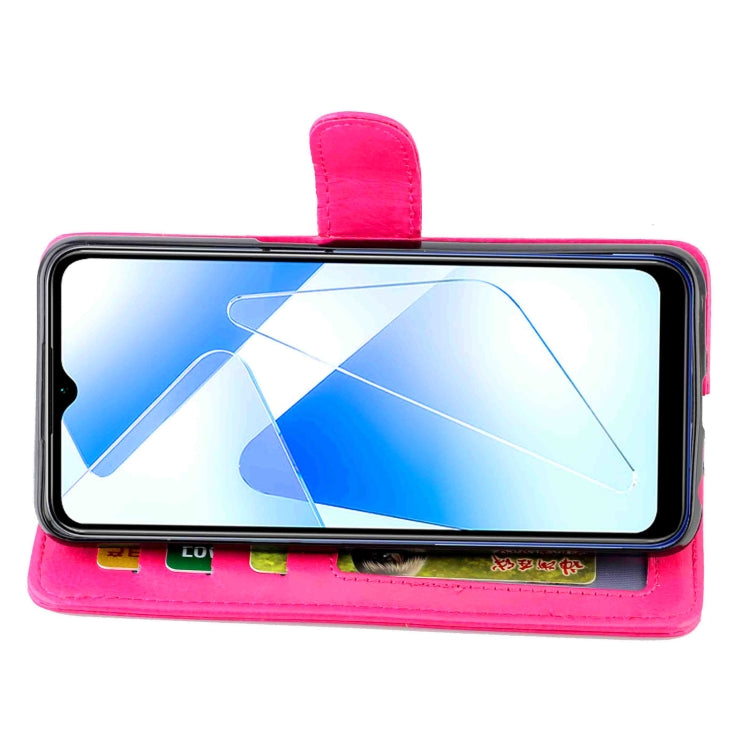 For OPPO A55 5G Crazy Horse Texture Leather Horizontal Flip Protective Case with Holder & Card Slots & Wallet & Photo Frame