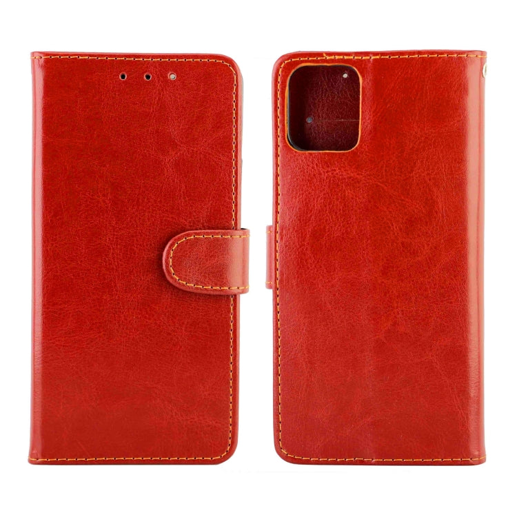 For vivo Y31S/Y52S/IQOO U3 5G Crazy Horse Texture Leather Horizontal Flip Protective Case with Holder & Card Slots & Wallet & Photo Frame
