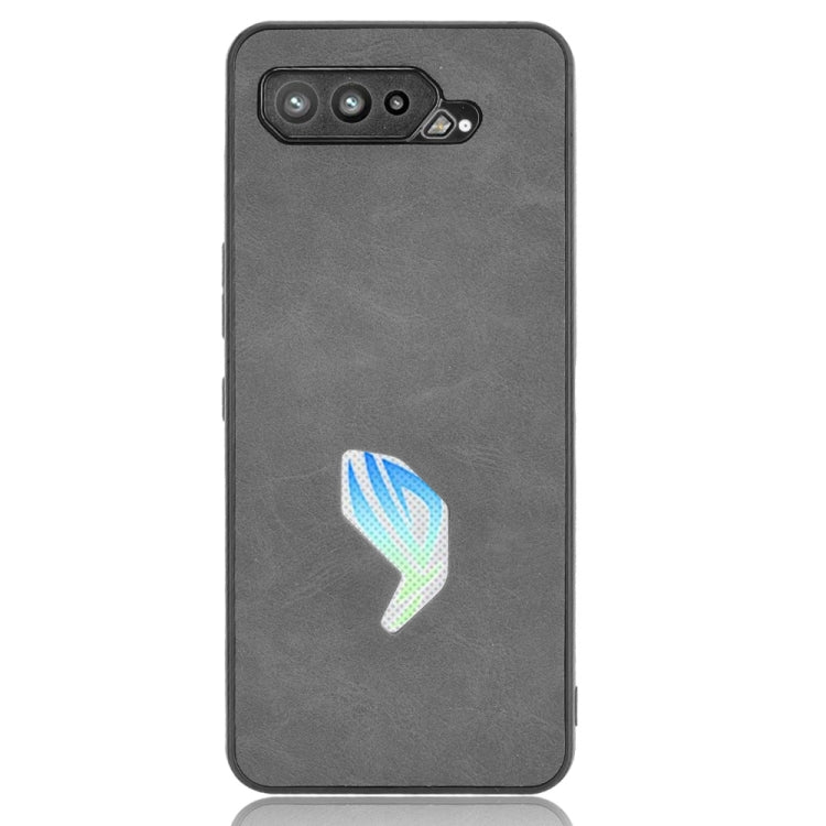 For Asus ROG Phone 5 Shockproof Sheep Skin PC + PU + TPU Case(Black)