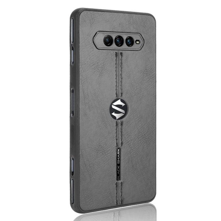 For Xiaomi Black Shark 4 / Black Shark 4 Pro Shockproof Sewing Cow Pattern Skin PC + PU + TPU Case